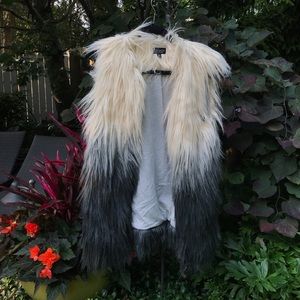 FAUX Shag Fur Vest